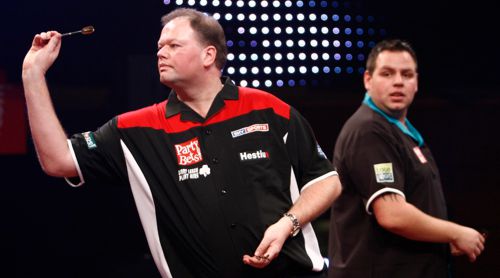 Raymond van Barneveld und Adrian Lewis anno dazumal