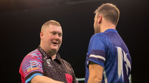 Ricky Evans und Ross Smith Darts-EM