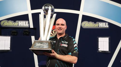 Darts Weltmeister Rob Cross