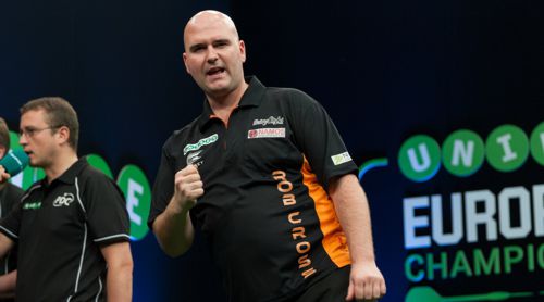Rob Cross 2017 bei seiner ersten Europameisterschaft
