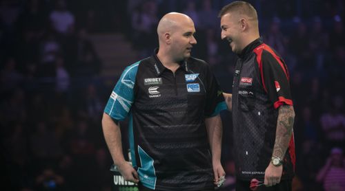 Rob Cross bezwang Nathan Aspinall in der Premier League