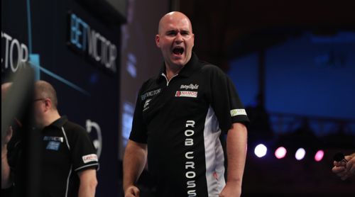 Rob Cross ist der Senkrechtstarter der Professional Darts Corporation