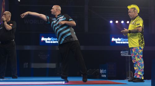 Rob Cross und Peter Wright