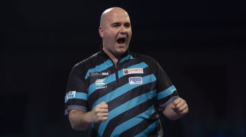 Rob Cross schreit die Freude heraus
