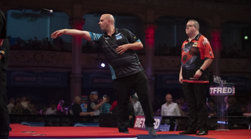 Rob Cross und Stephen Bunting