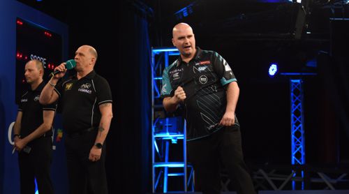 Darts-Weltmeister Rob Cross bei den UK Open