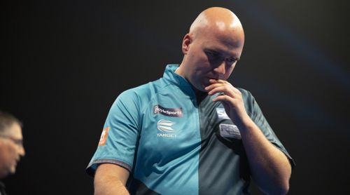 Rob Cross niedergeschlagen