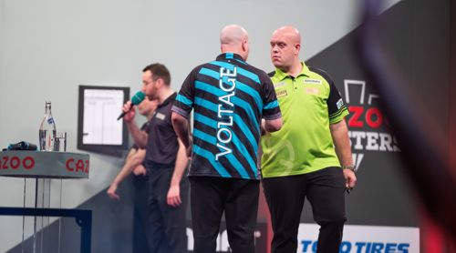 Rob Cross wirft van Gerwen aus dem Masters