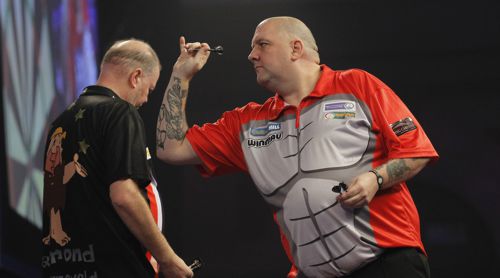 Robbie Green und Raymond van Barneveld