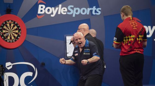 Robert Thornton setzte sich in einem Krimi gegen Dimitri Van den Bergh durch