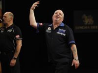 Robert Thornton unterliegt Michael van Gerwen im Achtelfinale des Grand Slam of Darts