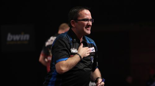 Ross Montgomery ist Kapitän der schottischen Darts Nationalmannschaft