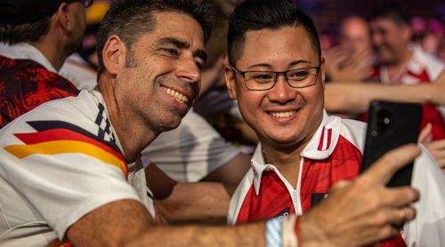 Rowby-John Rodriguez hat gut lachen