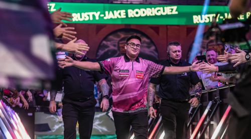 Rusty-Jake Rodriguez bei seiner 2. WM-Teilnahme