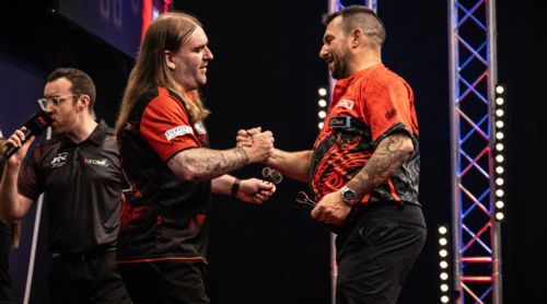 Ryan Searle und Jonny Clayton