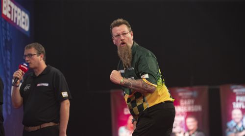 Simon Whitlock in ungewohnter Umgebung