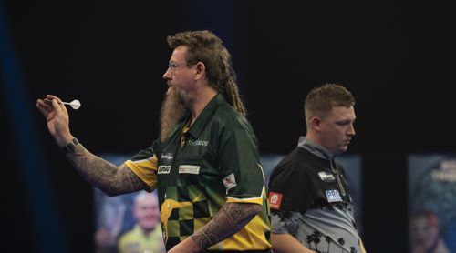 Simon Whitlock und Chris Dobey