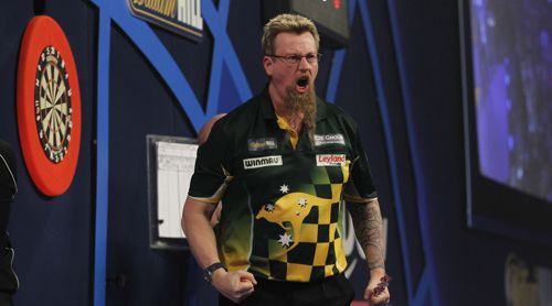 Simon Whitlock hatte keinerlei Probleme mit Dragutin Horvat