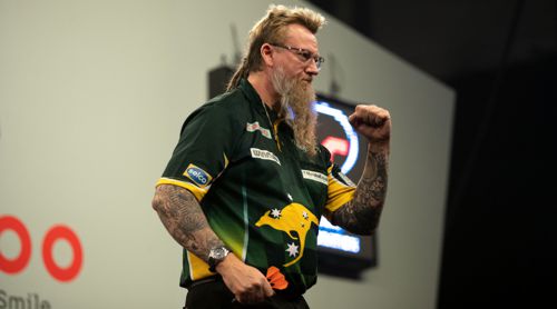 Simon Whitlock ballt seine Faust zum Jubel