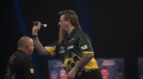 Simon Whitlock und Mervyn King