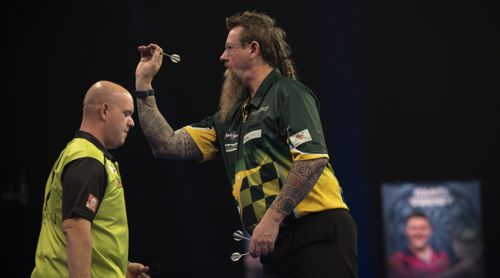Simon Whitlock besiegt abermals Michael van Gerwen