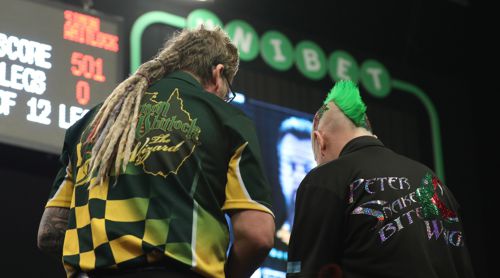 Simon Whitlock und Peter Wright Dartshirts