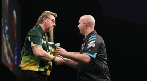 Simon Whitlock verpasste Rob Cross eine Klatsche