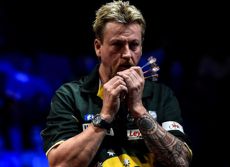 Simon Whitlock bei den Sydney Masters