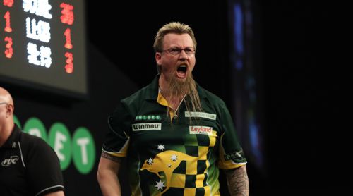 Simon Whitlock wird im Endspiel des World Grand Prix 2017 versuchen, seinen Ruf als ewiger Zweiter loszuwerden