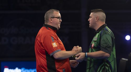 Stephen Bunting und Daryl Gurney