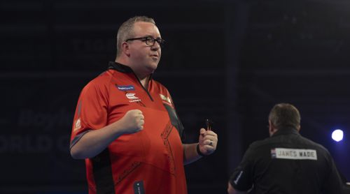 Stephen Bunting und James Wade