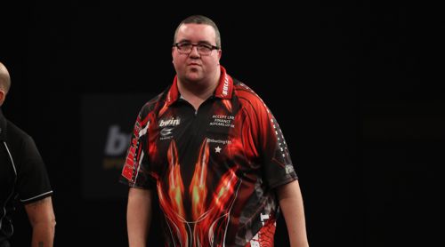 Stephen Bunting ist enttäuscht über sein Ausscheiden aus dem Grand Slam