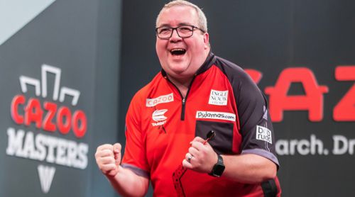 Stephen Bunting freut sich riesig