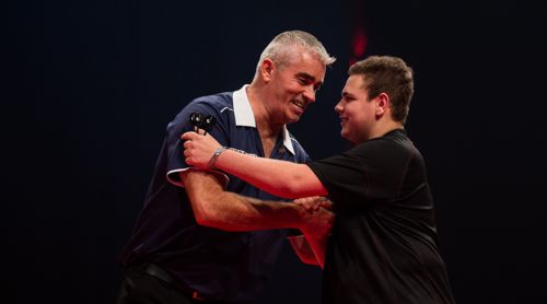 Nico Blum musste sich in Maastricht Weltmeister Steve Beaton geschlagen geben