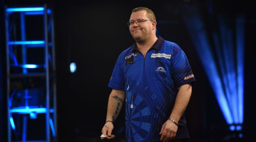 Steve West ärgert sich über sein Ausscheiden bei den UK Open