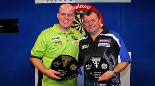 Terry Jenkins und Michael van Gerwen