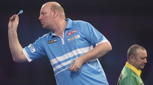 Vincent van der Voort besiegte Darren Webster