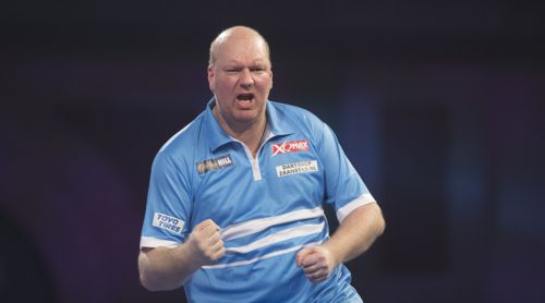 Vincent van der Voort zog in die zweite Runde der WM ein