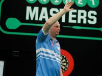 Vincent van der Voort zeigte gegen den amtierenden Weltmeister eine konstante Leistung und zieht verdient in das Viertelfinale der Masters ein