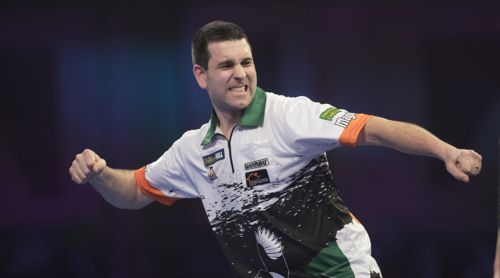 William O'Connor spielt für Irland Darts