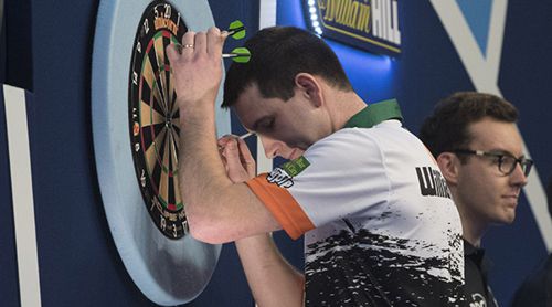 William O'Connor steht in Runde 3 der Darts WM 2019