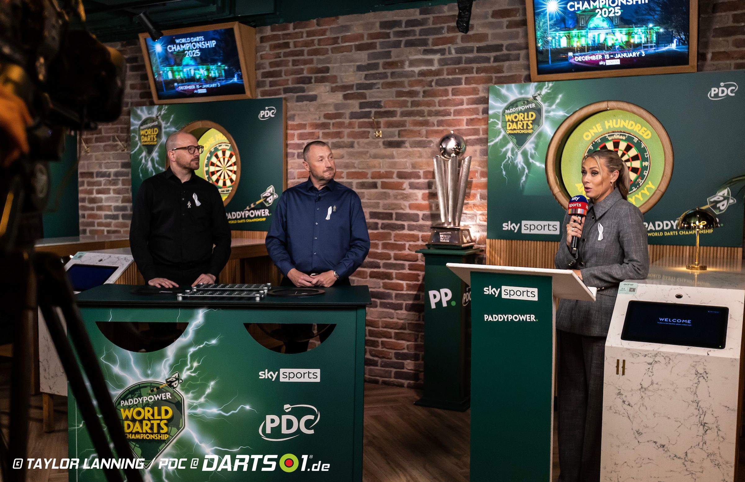 Darts WM 2025 Auslosung der Weltmeisterschaft