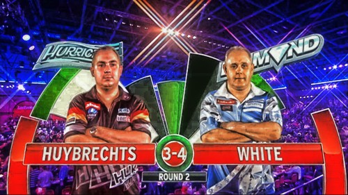 Kim Huybrechts unterliegt Ian White PDC Dart WM