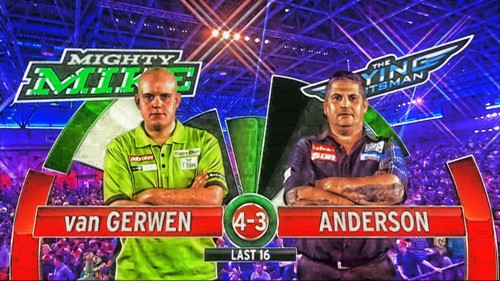 Michael van Gerwen besiegt Gary Anderson PDC Dart WM