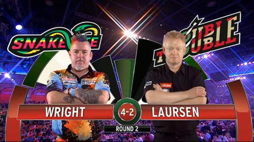 Peter Wright v Per Laursen PDC Dart WM
