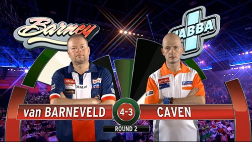 Raymond van Barneveld v Jamie Caven PDC Dart WM
