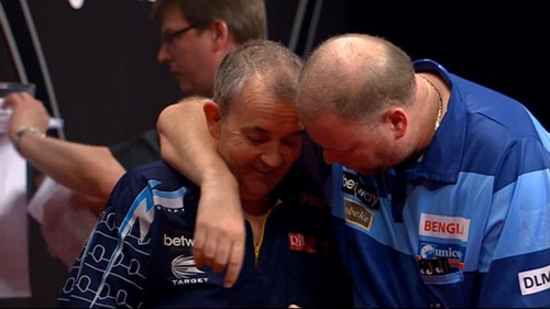 Phil Taylor und Raymond van Barneveld