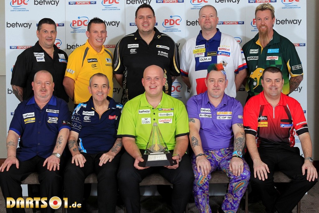 League 2014 - Spielplan, Ergebnisse und bei Darts1