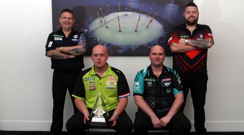 Die Halbfinalisten der Premier League Darts 2018