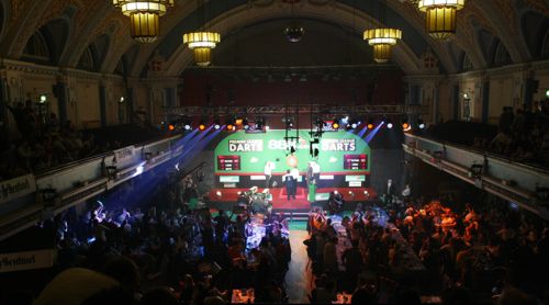 Die King's Hall in Stoke-on-Trent war der allererste Austragungsort der Premier League